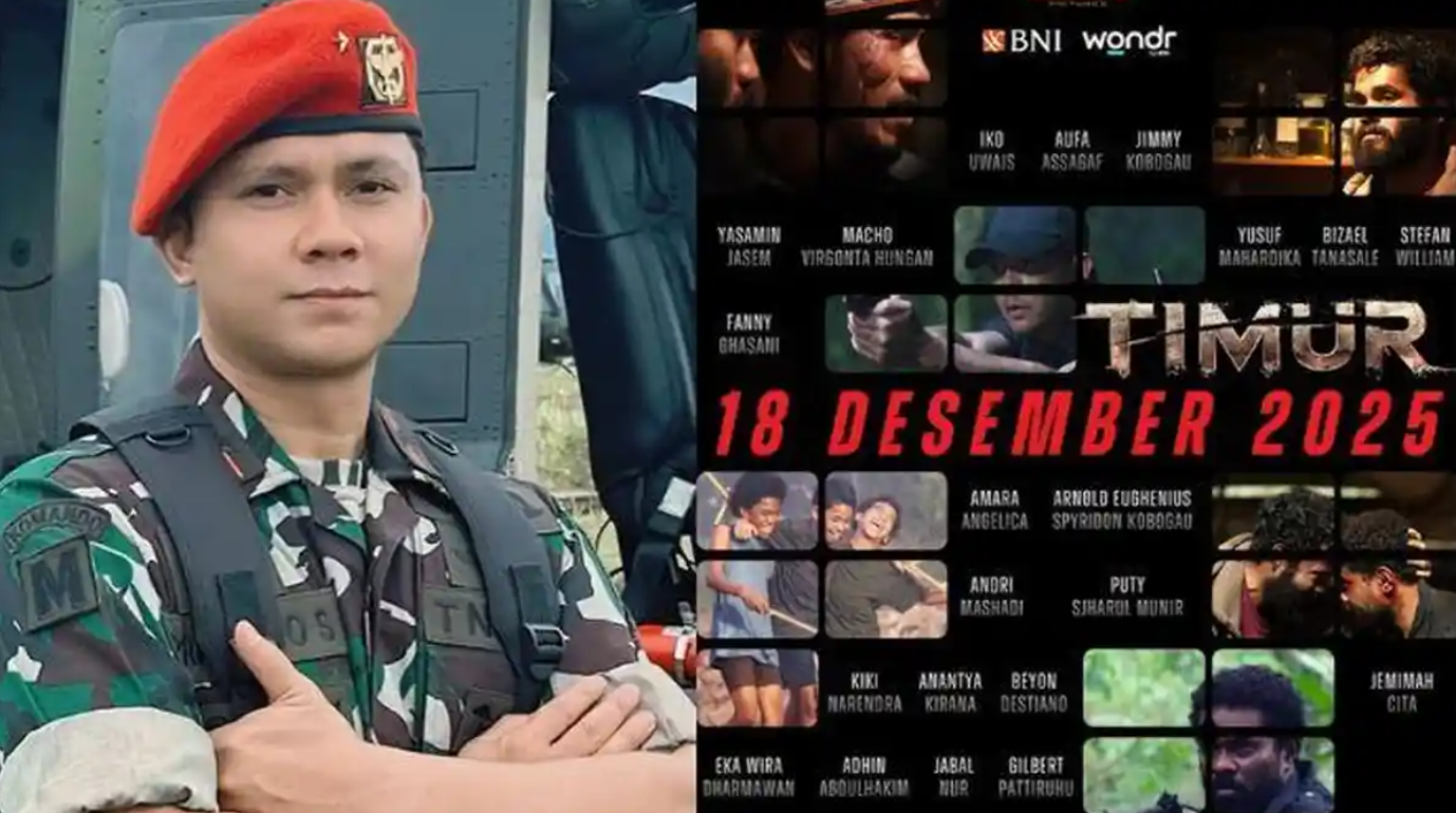 Potret warga Balikpapan saat syuting menjadi Prabowo muda dalam film