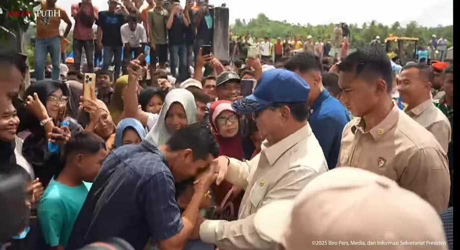52 Kabupaten/Kota Dapat Tambahan Anggaran Penanganan Bencana dari Presiden Prabowo. (Tangkapan layar)