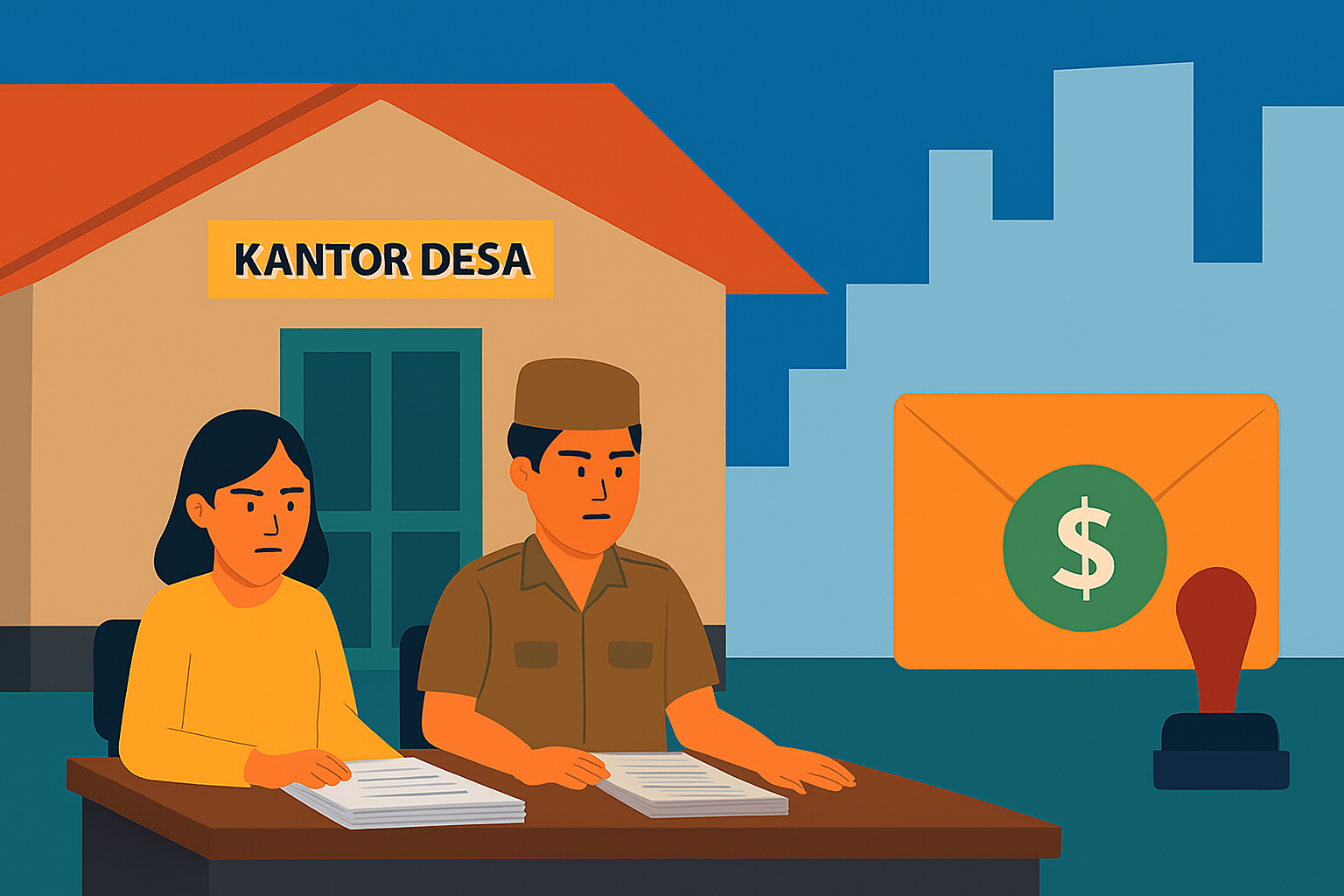 Puluhan Desa di Sumenep tak bisa cairkan dana desa tahap II.
