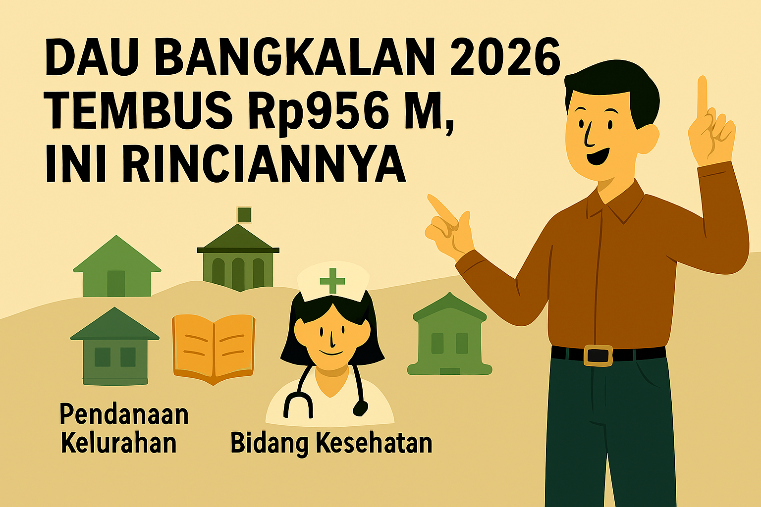 Ilustrasi DAU Kabupaten Bangkalan tahun 2026.