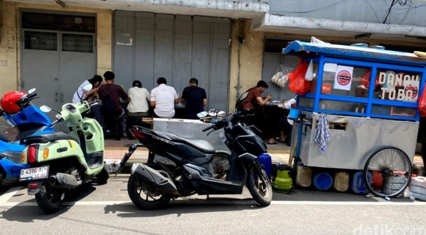 Kondisi terkini mie babi Cibadak (Foto: Wisma Putra/detikJabar)