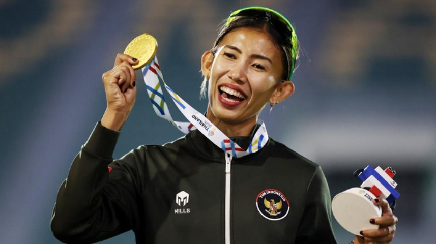 Indonesia mengumpulkan 62 medali emas di SEA Games 2025 sampai Selasa (16/12/2025) (Foto: REUTERS/PATIPAT JANTHONG)