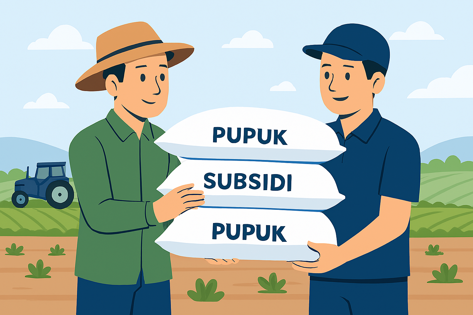 Ilustrasi pupuk.