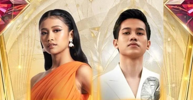Tasya dan Valen bersaing di Grand Final Dangdut Academy 7 alias DA7. (INDOSIAR)