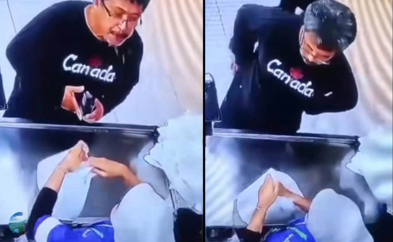 Sebuah video singkat viral di sosial media, memperlihatkan seorang pria meludahi kasir swalayan di Kecamatan Tamalanrea, Kota Makassar, Sulawesi Selatan.