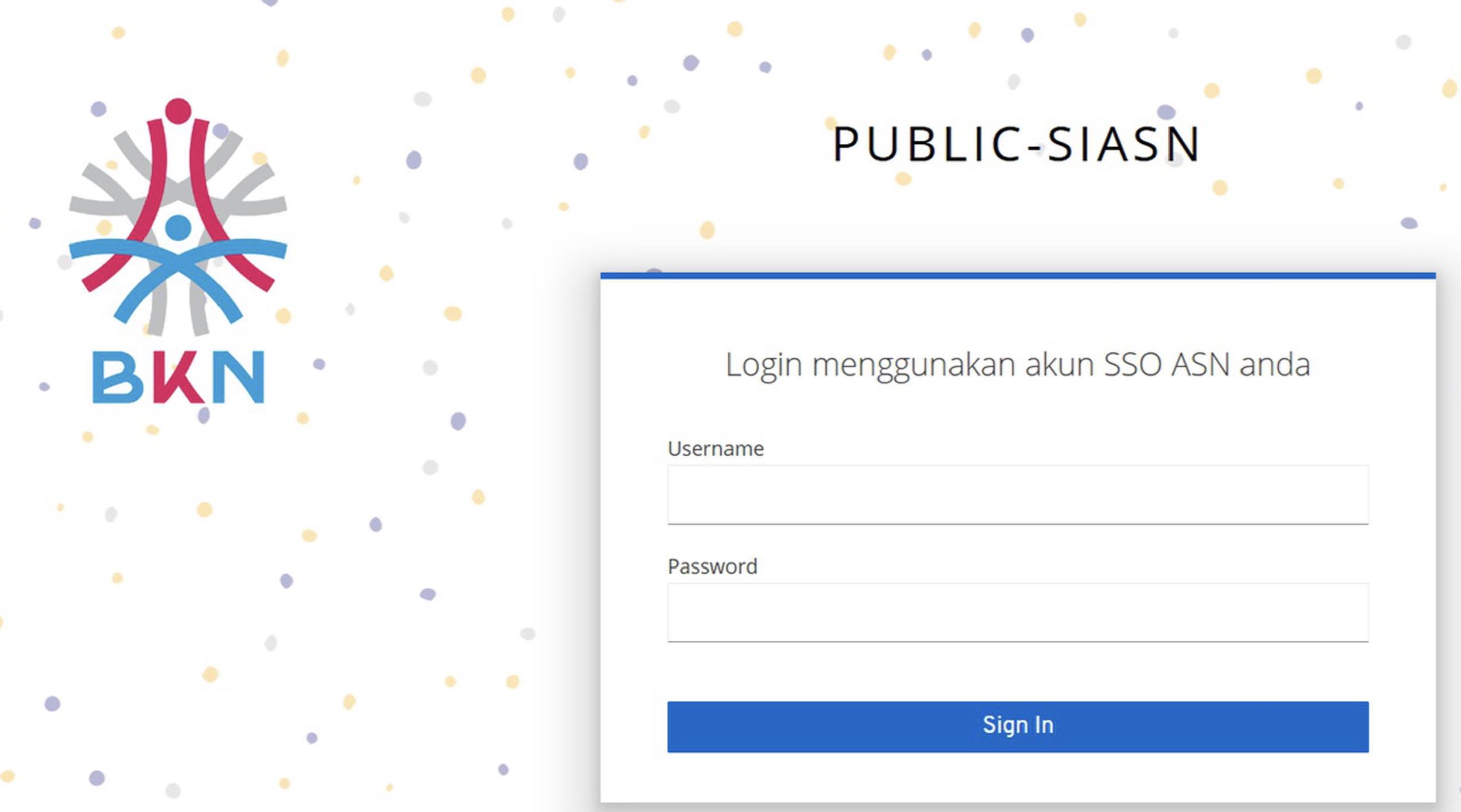Cara Login ASN Digital dan Aktivasi MFA (sso siasn bkn)