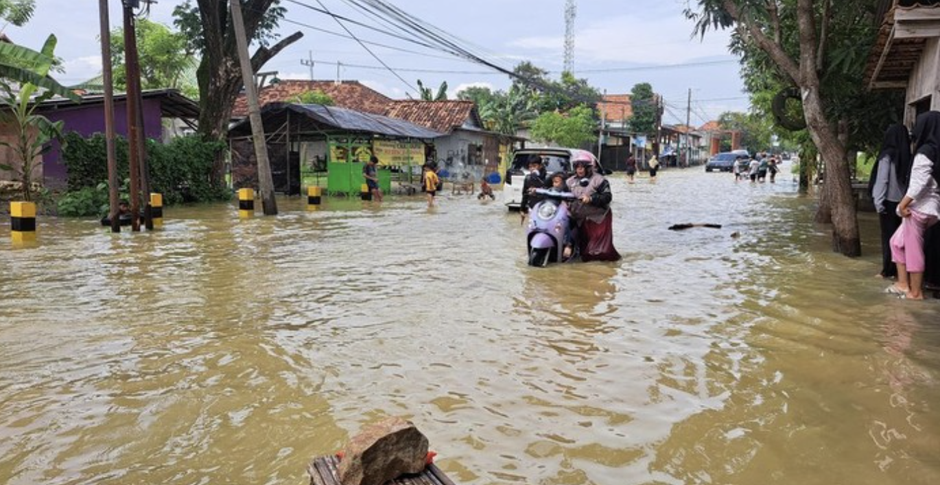Banjir di Sampang Foto: Kamaludin/ detikjatim
