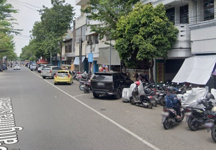 Salah satu lokasi titik parkir berlangganan di Bangkalan.
