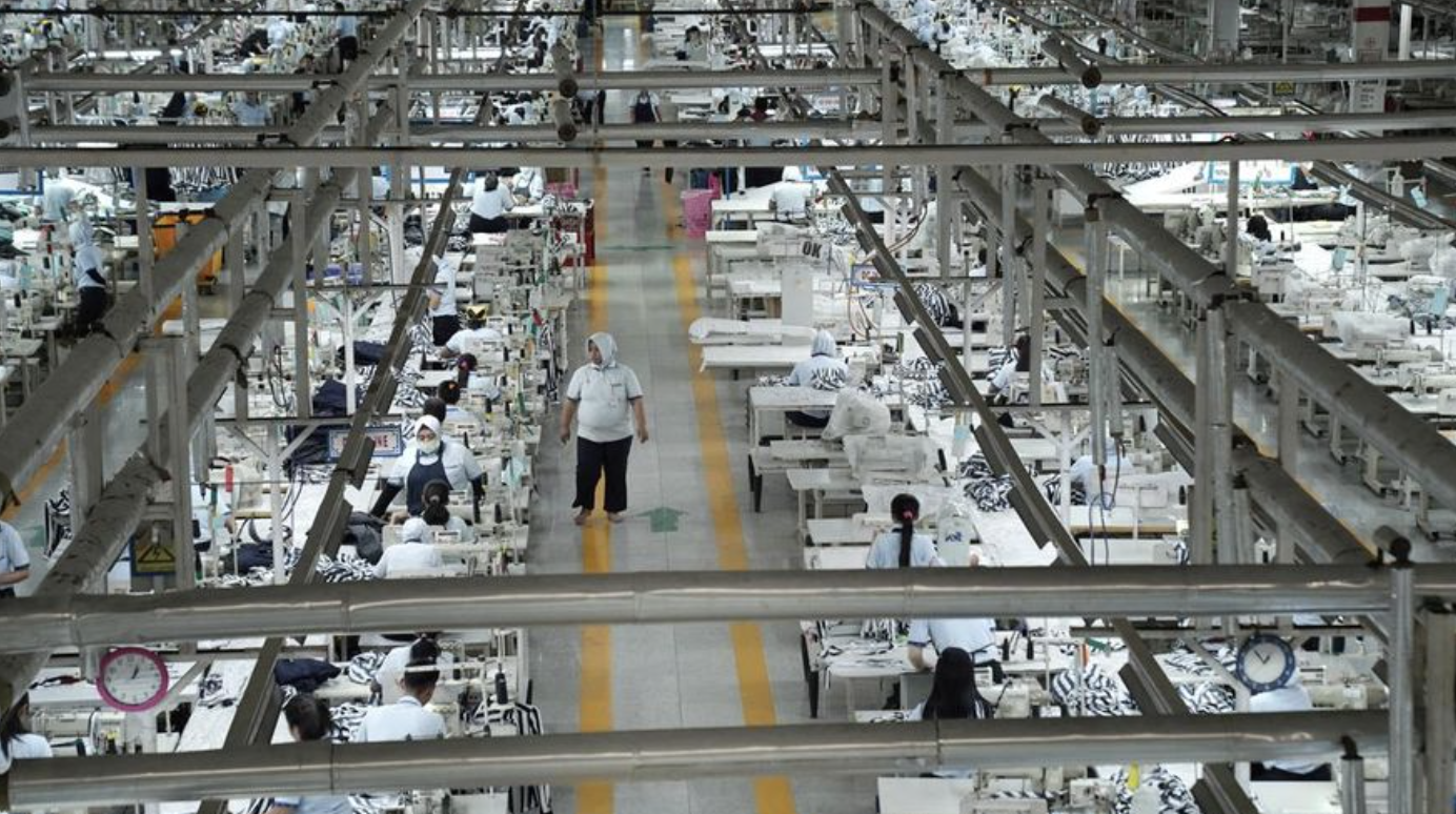 Foto: Pabrik Sritex (Bloomberg via Getty Images/Bloomberg)