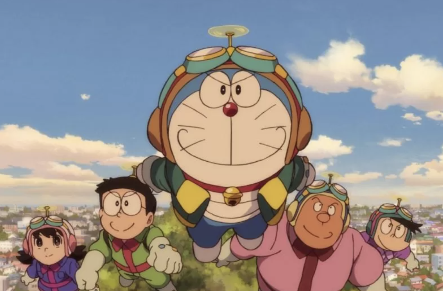 Salah satu adegan dalam animasi "Doraemon the Movie: Nobita