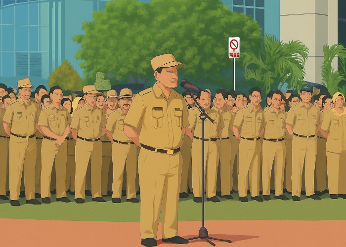 Ilustrasi pegawai ASN