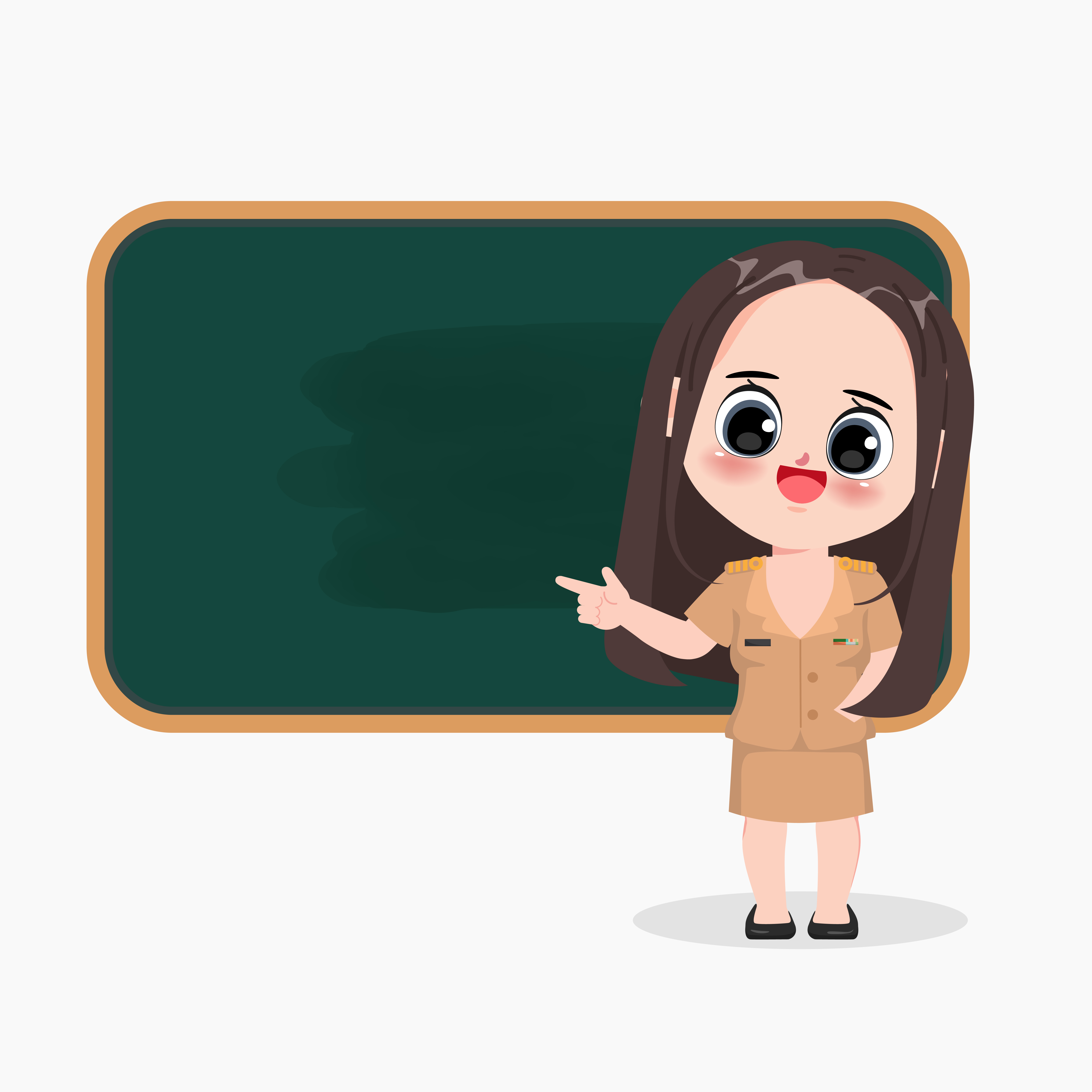 Ilustrasi guru