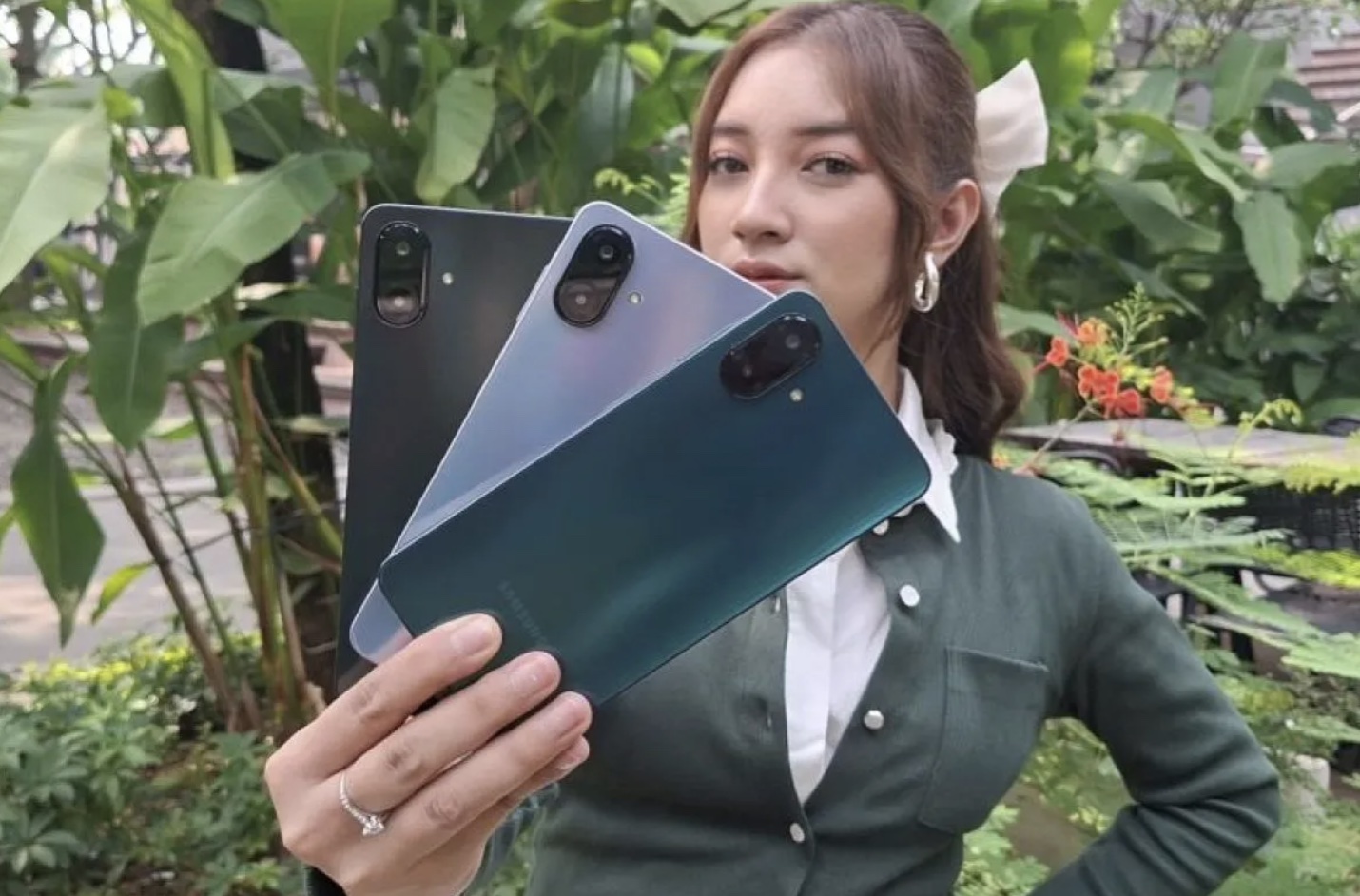 Tampilan Galaxy A07. (ANTARA/HO-Samsung)