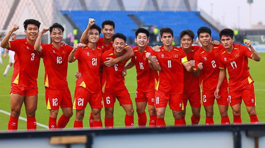 Vietnam lolos ke semifinal Piala Asia U-23 2026 usai kalahkan Uni Emirat Arab. (Dok.VFF/AFC)