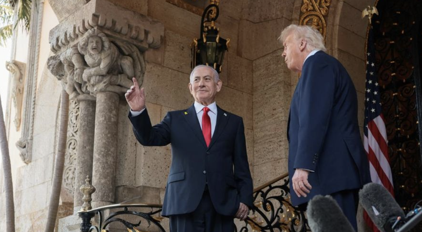 Foto: Benjamin Netanyahu dan Donald Trump. (REUTERS/Jonathan Ernst)