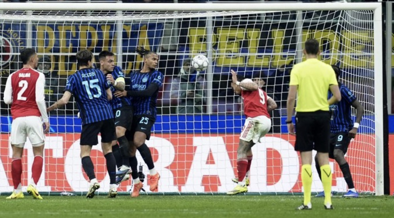 Arsenal berhasil mengalahkan Inter Milan. (Foto: REUTERS/MATTEO CIAMBELLI)