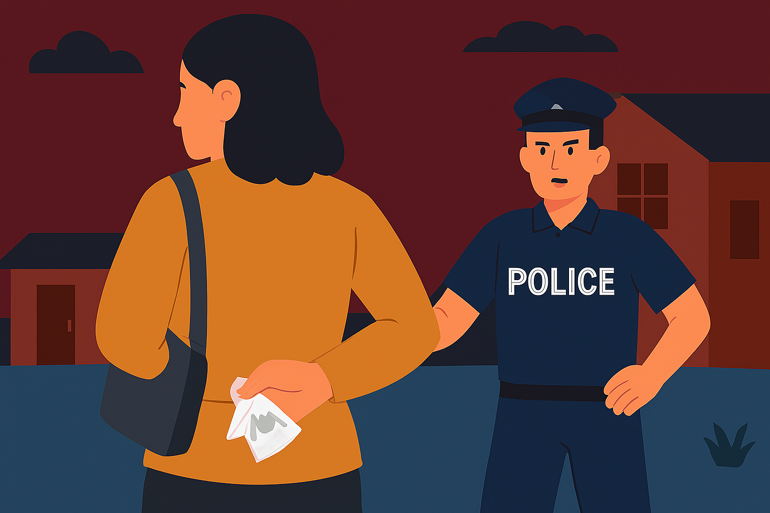 Ilustrasi penangkapan.