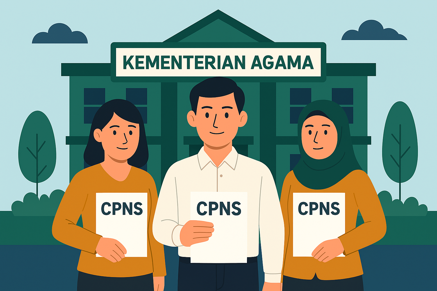 Ilustrasi CPNS.
