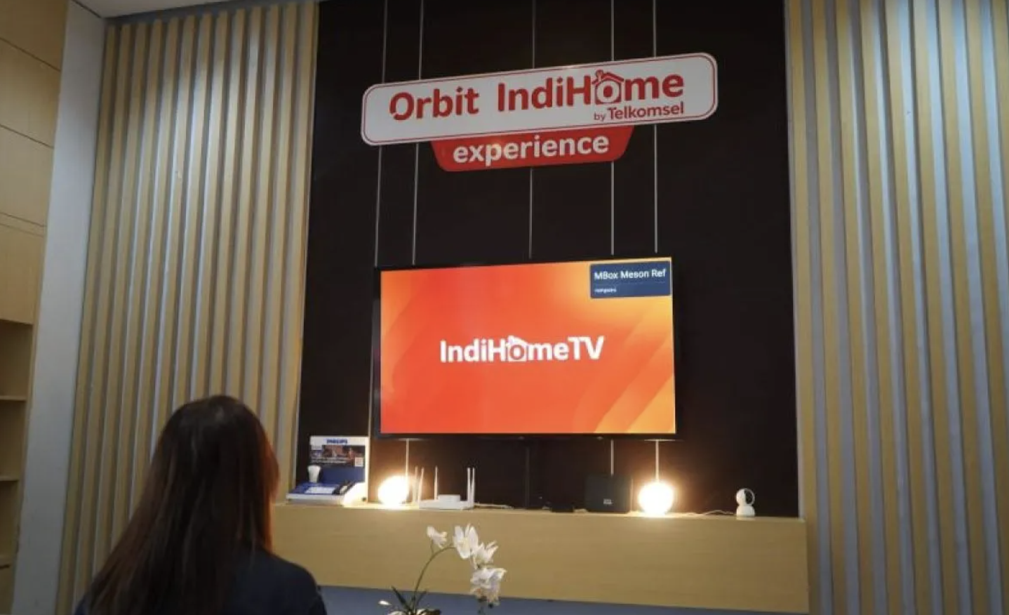 Arsip Foto - Layanan IndiHome dari Telkomsel. (ANTARA/HO Humas Telkomsel Bali)