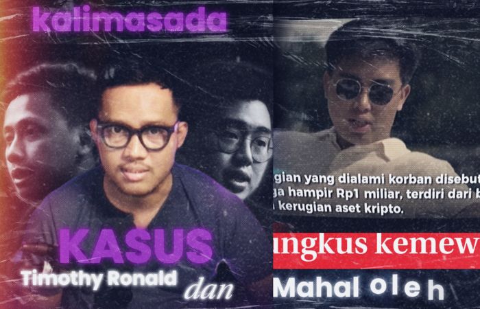 Timothy Ronald yang dikenal sebagai influencer dan pendiri komunitas edukasi Akademi Crypto dilaporkan oleh sejumlah anggota komunitasnya ke Polda Metro Jaya atas dugaan penipuan investasi kripto.
