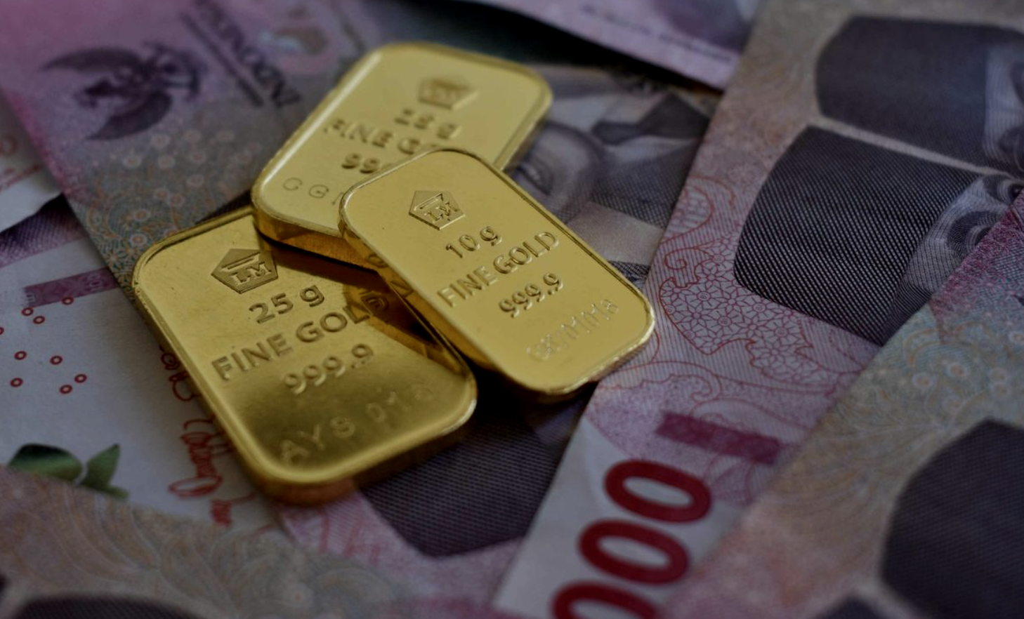 Harga emas hari ini. Harga Antam hari ini. Harga emas Antam hari ini. Harga logam mulia Antam.(Pexels/Robert Lens)