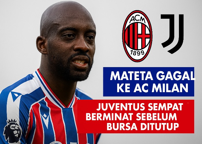 Jean Philippe Mateta gagal ke AC Milan.