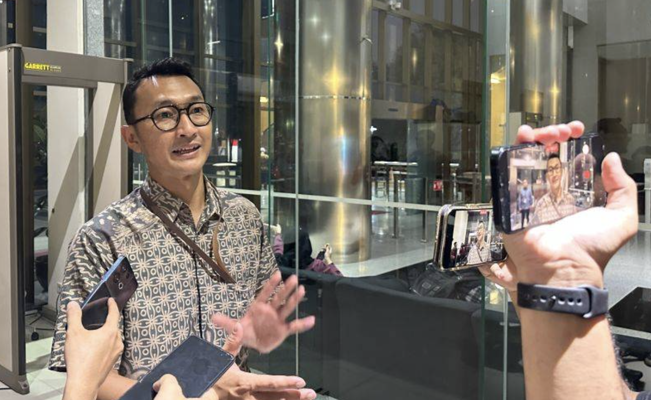 Juru Bicara Komisi Pemberantasan Korupsi Budi Prasetyo memberikan keterangan di Gedung Merah Putih KPK, Jakarta, Selasa (3/2/2026). ANTARA/Rio Feisal