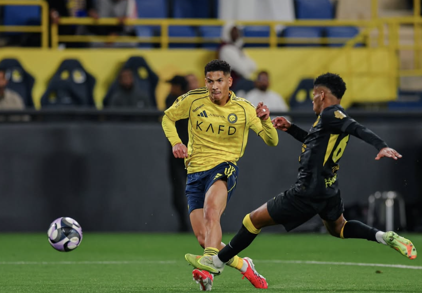 Tanpa Ronaldo, Al-Nassr Hajar Al-Ittihad 2-0. Foto : viralsumsel.com /ig al nassr.