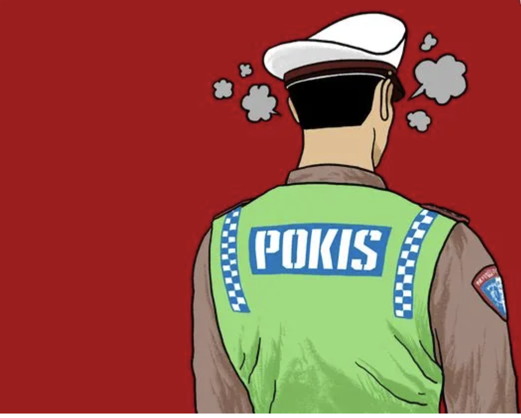 Ilustrasi polisi. Pikiran Rakyat/Fian Afandi.