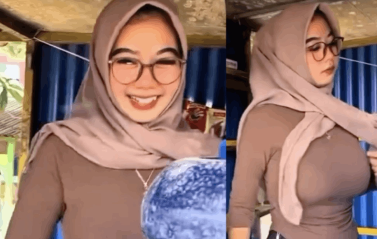 Link video Winda Can main pakai parfum. [TikTok]