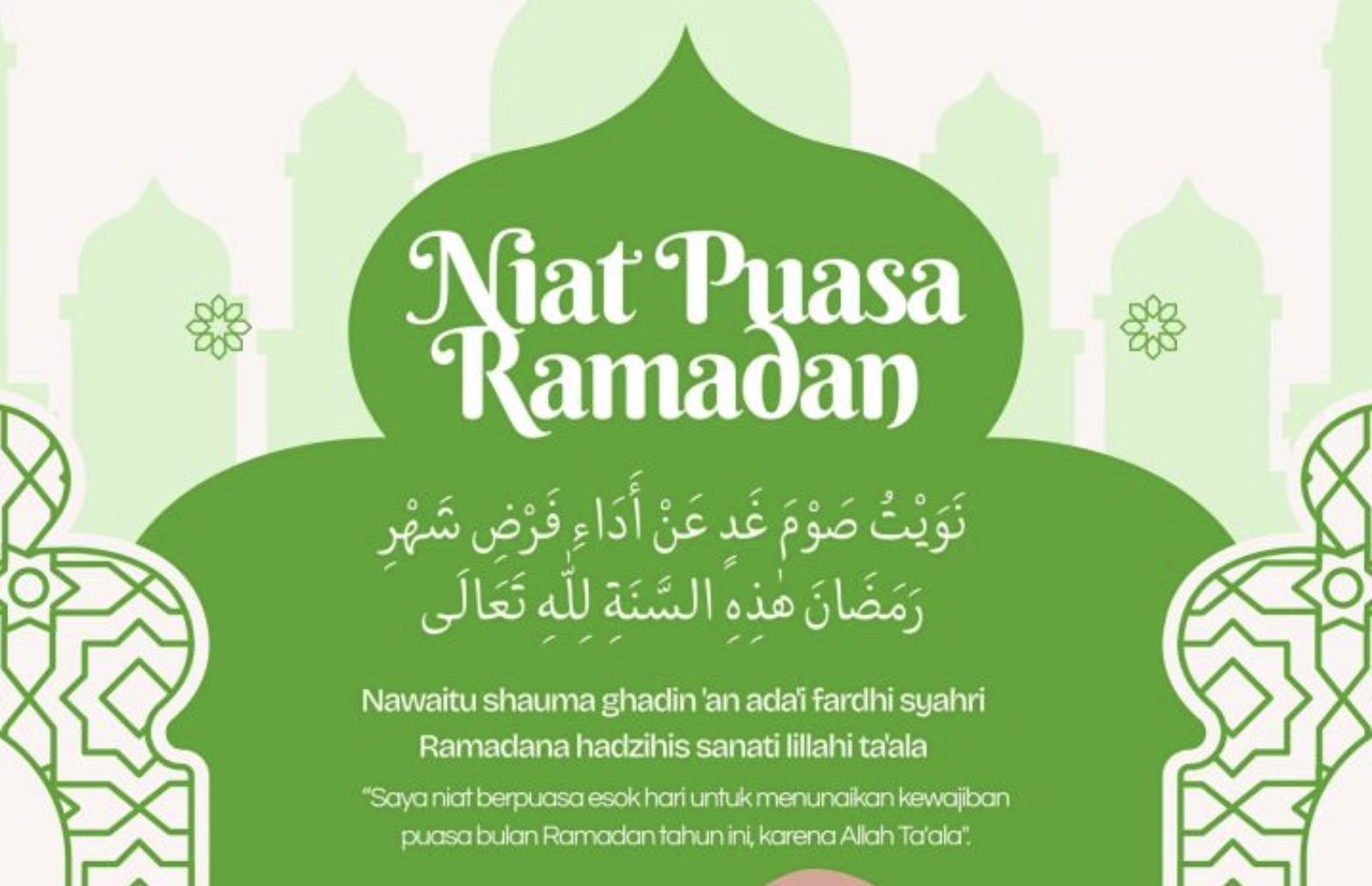 Niat Puasa Ramadan 2026, Ilustrasi: MTVN/Putri Purnama