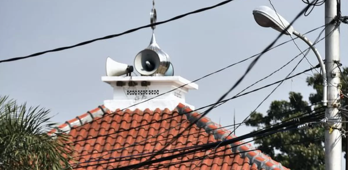 Ilustrasi speaker Masjid