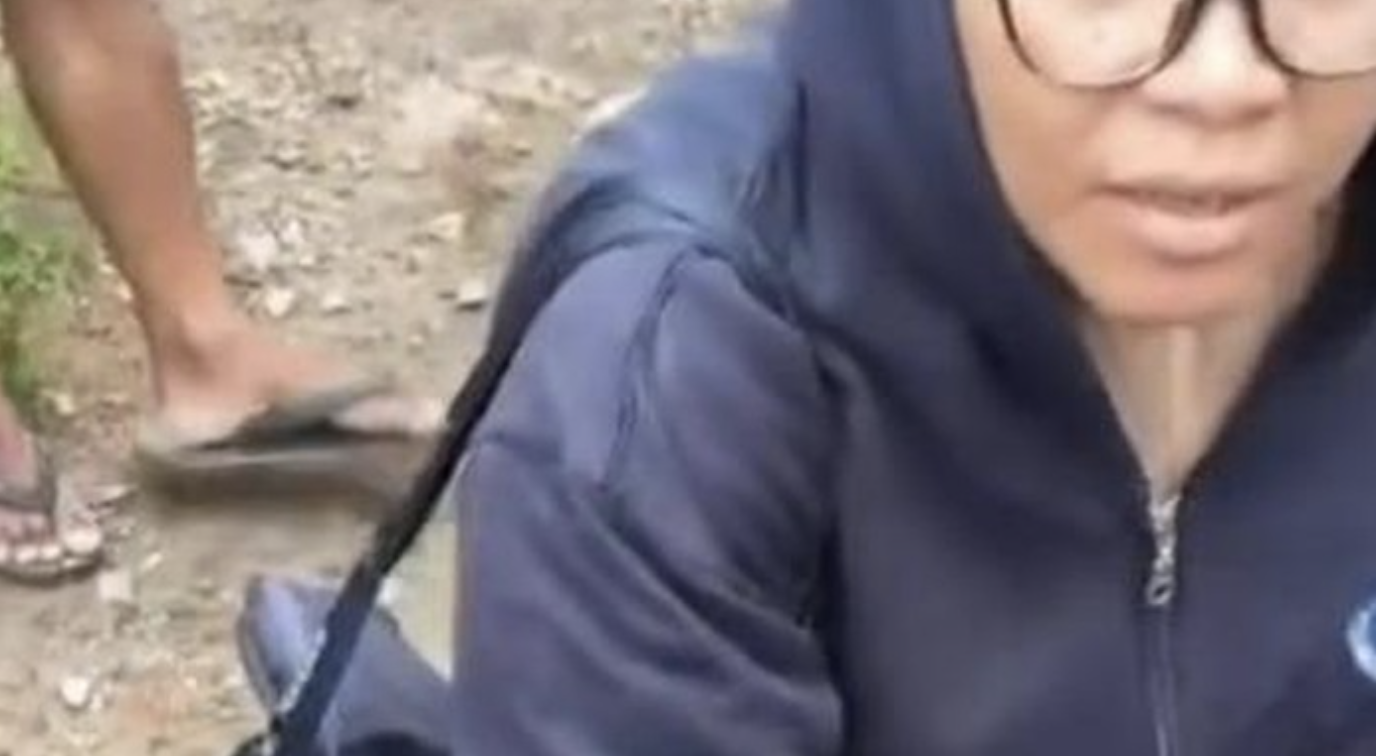 Foto: Wanita viral yang disebut sering tak bayar saat makan dan naik ojol (dok. Tangkapan layar video viral TikTok)