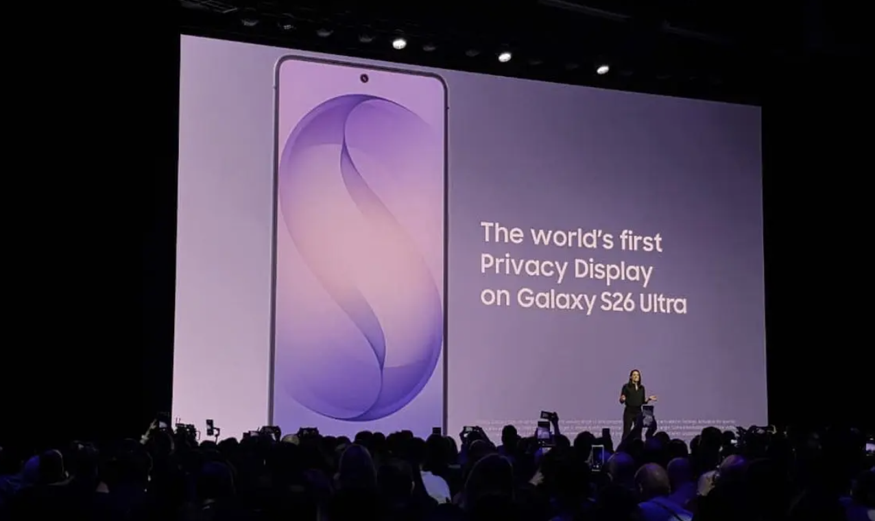 Samsung mengeklaim fitur Privacy Display di Galaxy S26 Series menjadi yang pertama di dunia.
