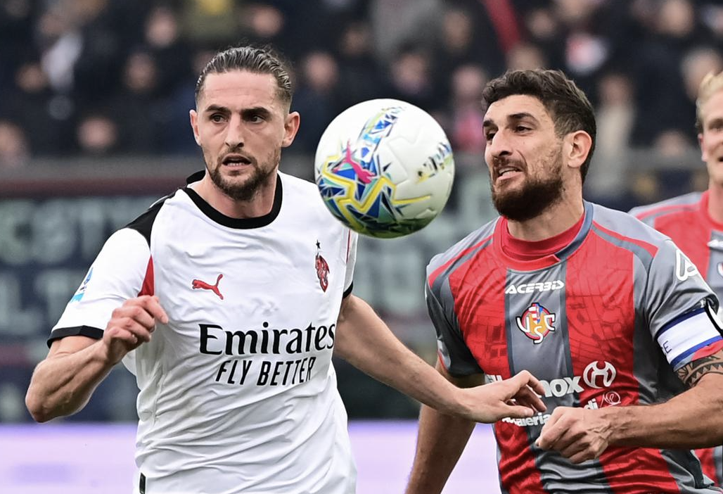 Duel sengit Cremonese vs AC Milan di Liga Italia (AFP)