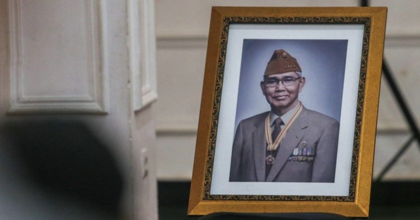Mendiang Try Sutrisno (Foto: Andhika Prasetia/DetikFoto)
