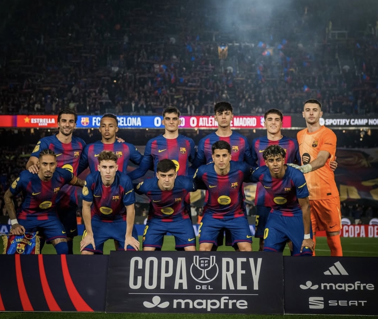 Barcelona gagal ke final Copa del Rey usai bantai Atletico Madrid 3-0. (Instagram/@fcbarcelona)