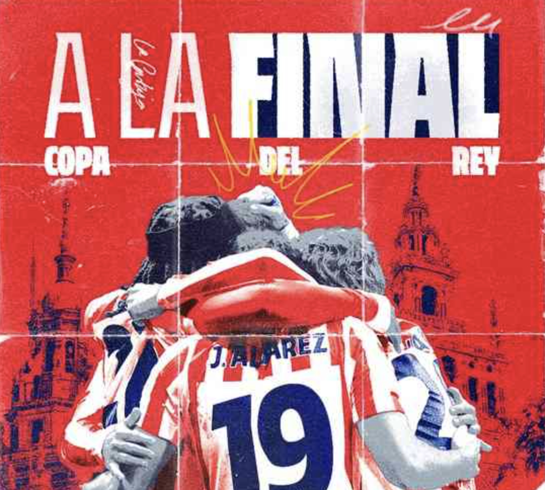 Atleti ke final Copa del Rey 2026 (Foto: X/Atl&eacute;tico de Madrid @Atleti)