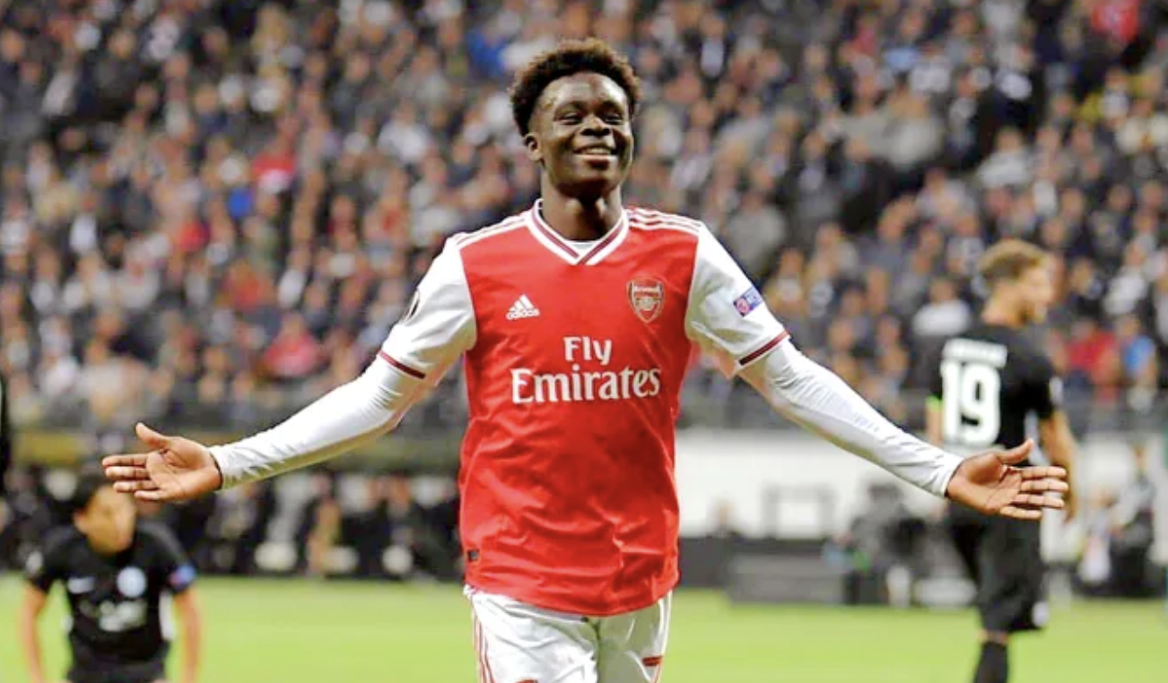 Bukayo Saka, winger andalan Arsenal dikabarkan sepakat teken kontrak bersama The Gunners hingga musim panas 2031./ fb/ 