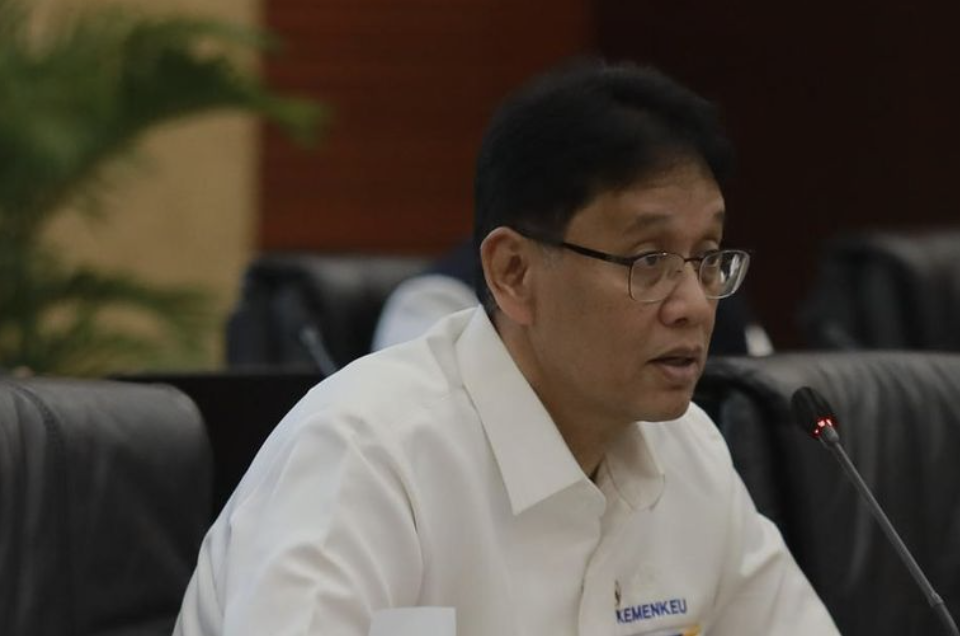 Foto: Menkeu Purbaya Yudhi Sadewa dalam konferensi pers APBN KiTa Februari 2026 di Kementerian Keuangan, Jakarta, 23 Februari 2026. (CNBC Indonesia/Muhammad Sabki)