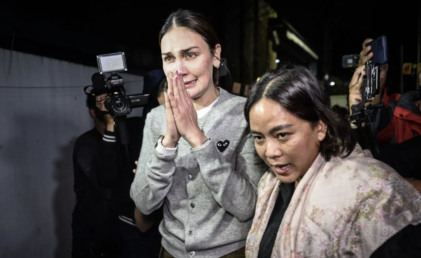 Luna Maya hingga Raffi Ahmad melayat ke rumah duka Vidi Aldiano. ANTARA FOTO/Bayu Pratama S/sgd