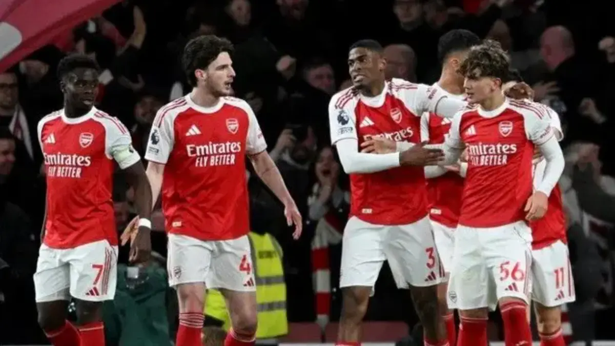 Arsenal kini unggul sembilan poin atas Man City di puncak klasemen Liga Inggris. (REUTERS/Jaimi
Joy)