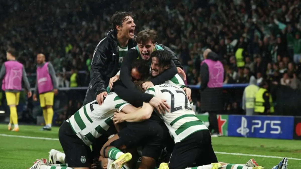 Sporting CP comeback dan lolos ke Perempatfinal Liga Champions usai kalahkan Bodo/Glimt 5-0. (REUTERS/Pedro Nunes)