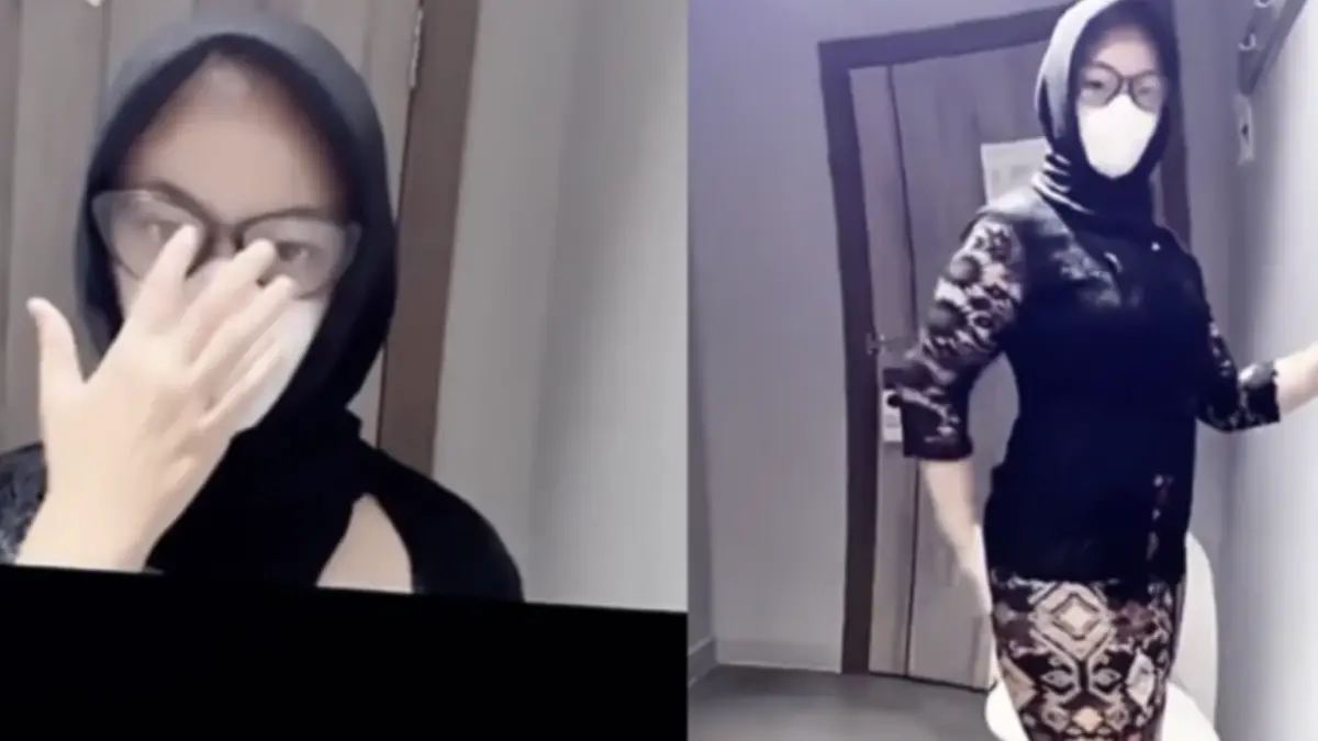 Video kebaya hitam no sensor viral di Twitter (X). Banyak netizen berburu link-nya. (istimewa)