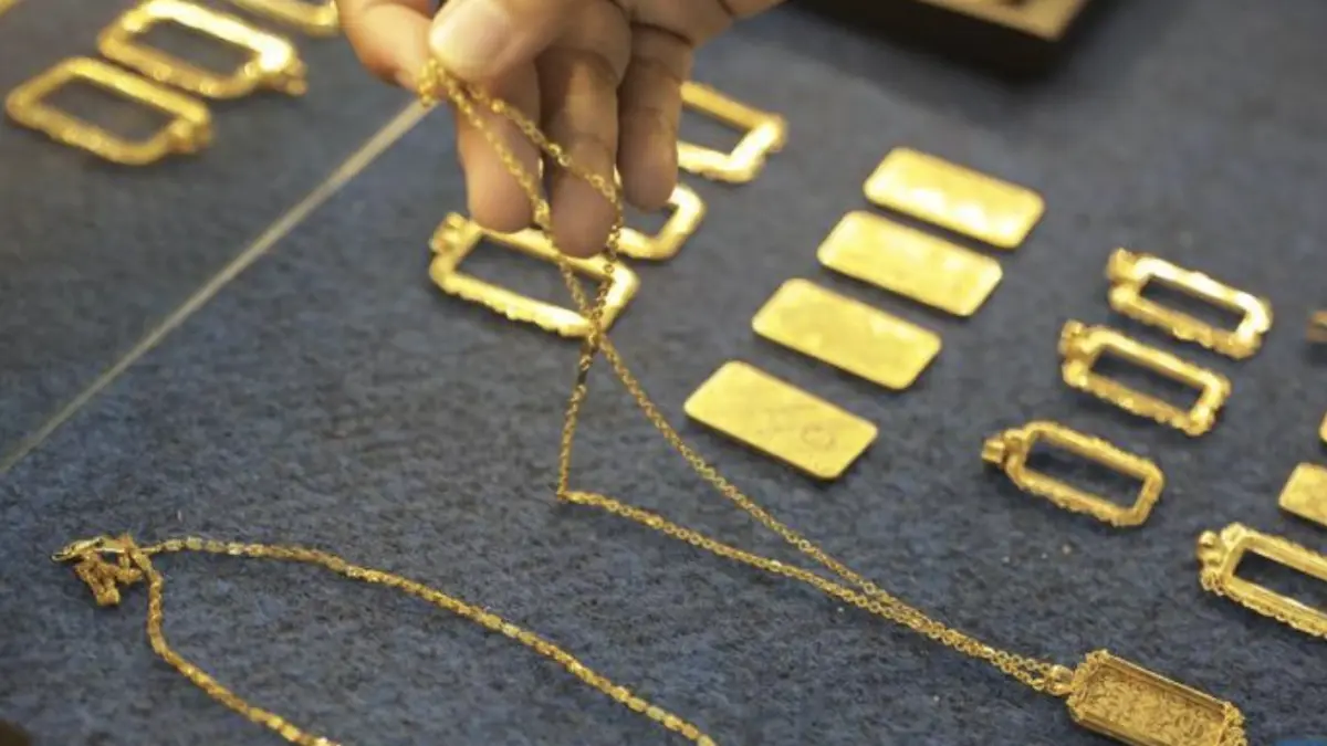 Foto: Emas Antam (CNBC Indonesia/ Tri Susilo)