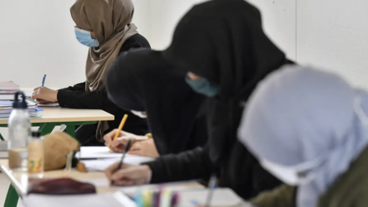 Ilustrasi mahasiswa. Foto: Philippe Desmazes/AFP