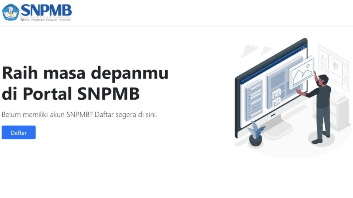 Seleksi Nasional Penerimaan Mahasiswa Baru atau SNPMB adalah sistem seleksi yang mulai berlaku di Indonesia
sejak tahun 2023. (www.portal-snpmb.bppp.kemdikbud.go.id)