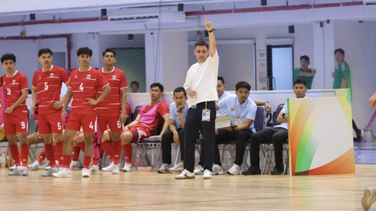 Timnas Indonesia gagal juara Piala AFF Futsal 2026 usai kalah dari Thailand. (Foto: Dok.FFI)