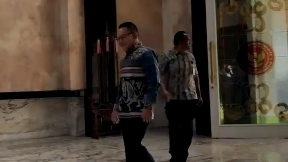 Eks KSAD Jenderal (Purn) Dudung Abdurachman di Kementerian Pertahanan, Jumat (24/4/2026). (KOMPAS.com/BAHARUDIN AL FARISI)