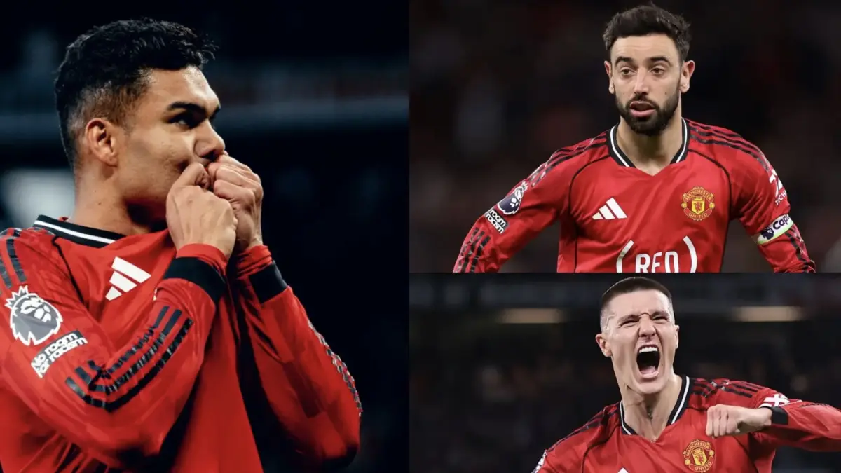 Hasil Man United vs Brentford: Menang 2-1, Setan Merah Hampir Pastikan UCL. (Getty)